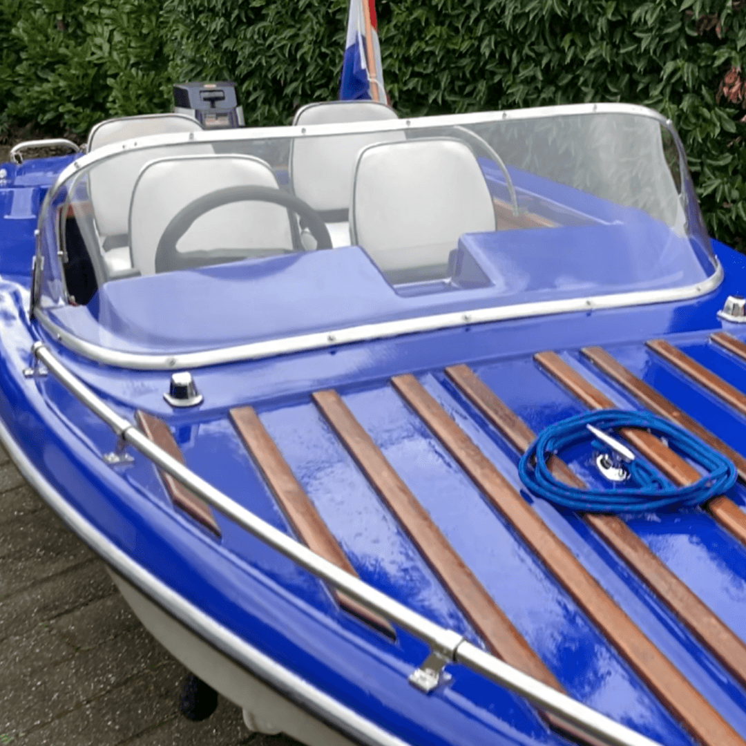 Plexiglas speedboot raam