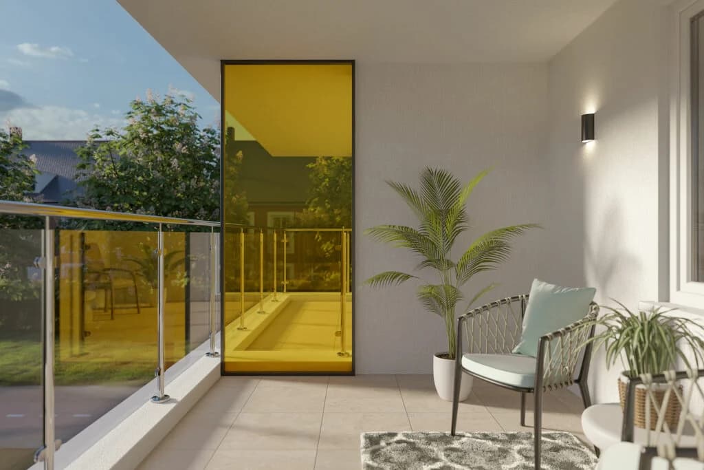 Divisorio per balcone