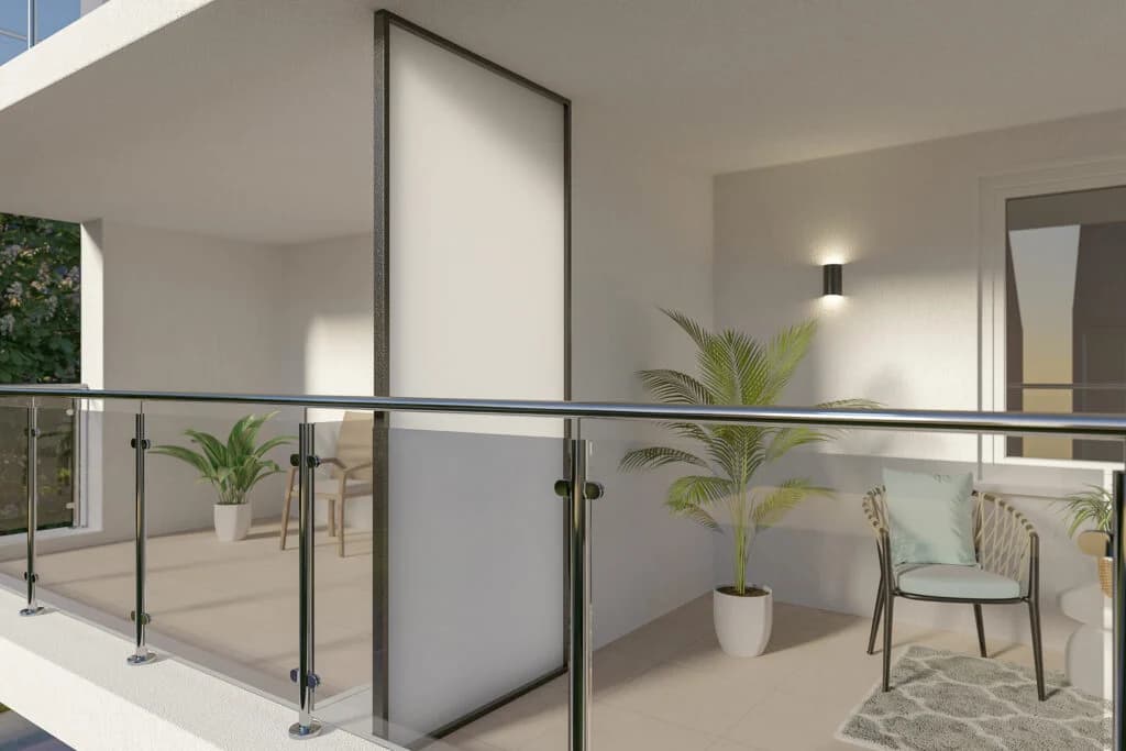 Divisorio per balcone