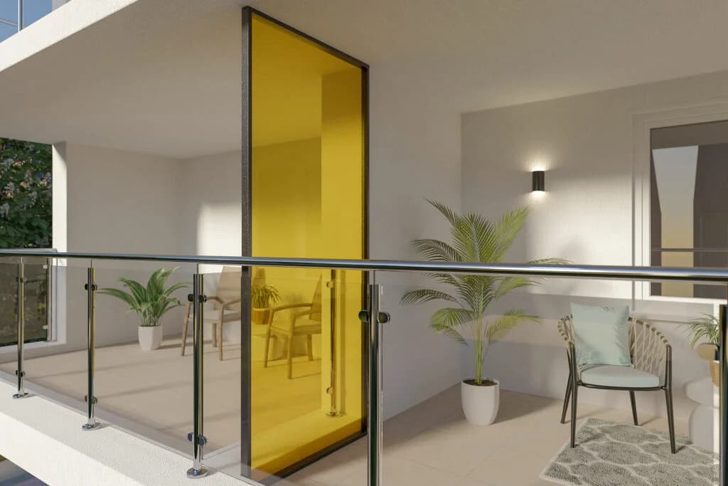 Divisorio per balcone