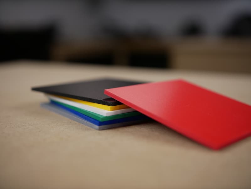 Campioni pannelli in PVC espanso