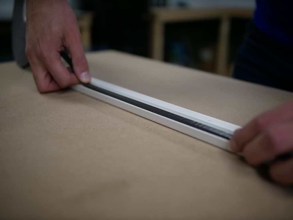 Fase 3 sostituzione dei vetri delle finestre