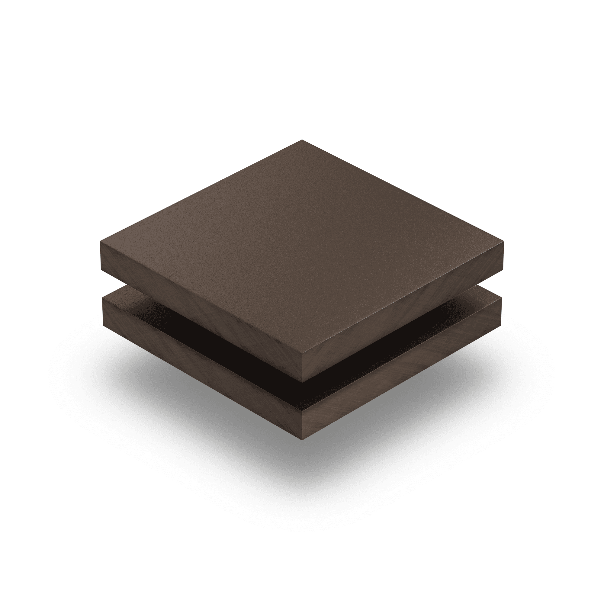HPL marrone cioccolato struttura RAL 8017