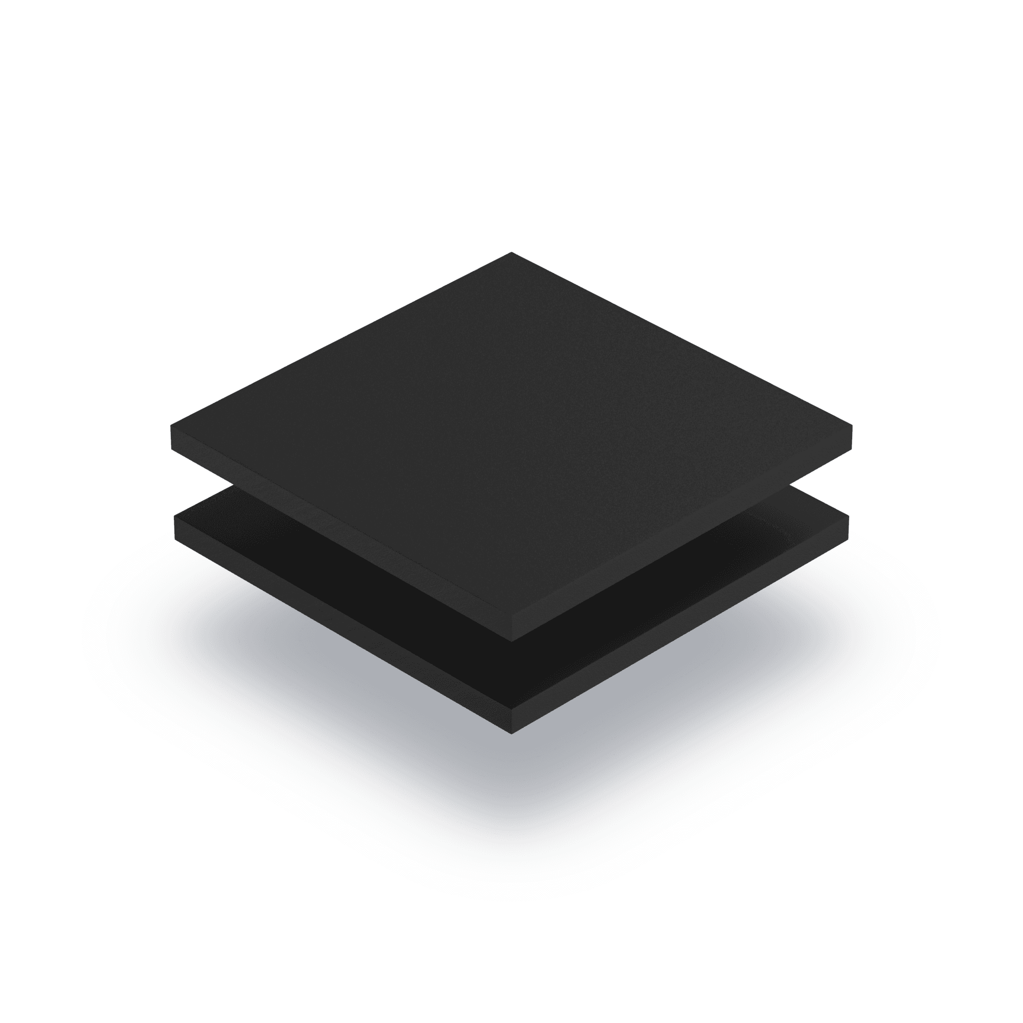 PVC espanso nero RAL 9004