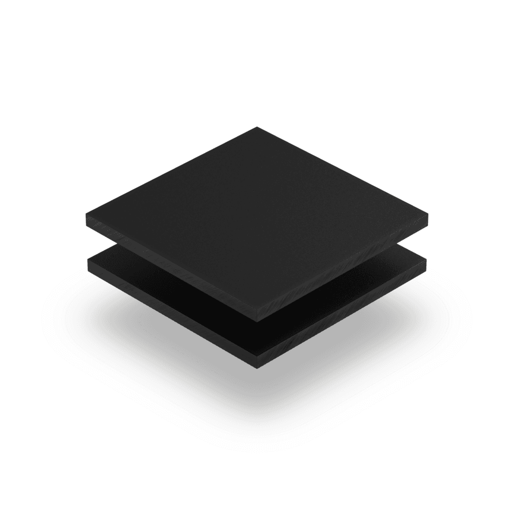 Plexiglass ghiacciato nero