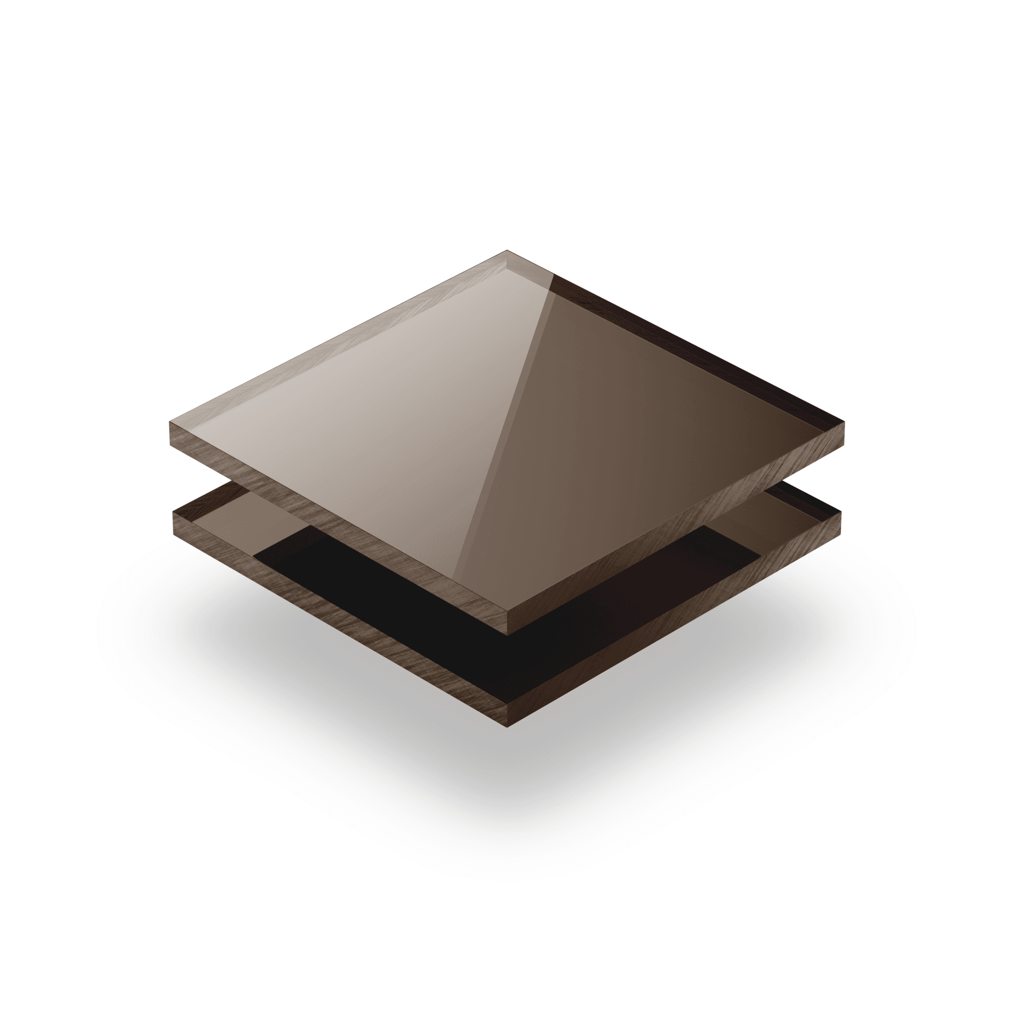 Plexiglass specchio bronzo