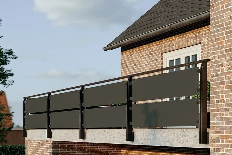 Rivestimento per balconi in HPL 1