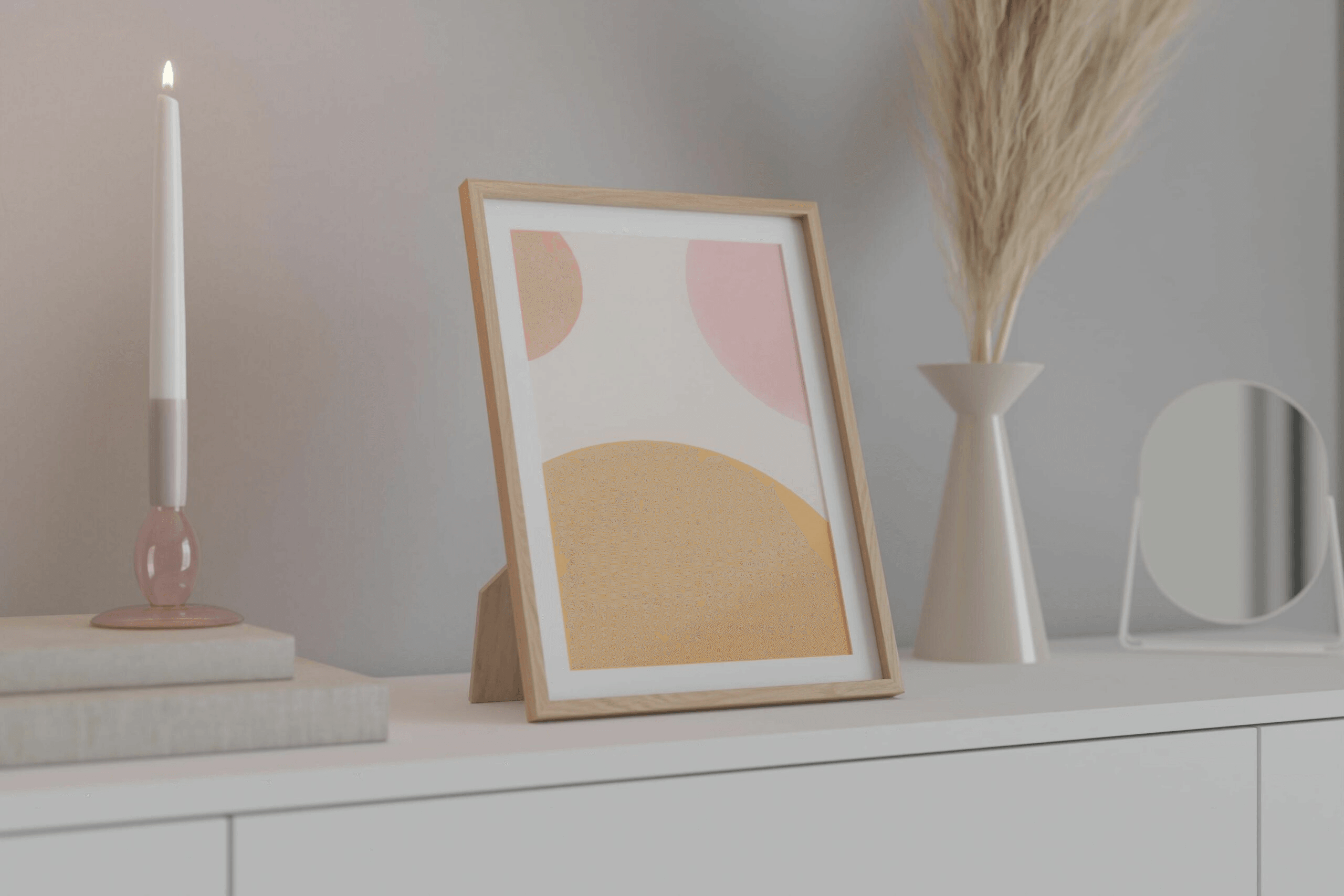 cornice per foto in plexiglass