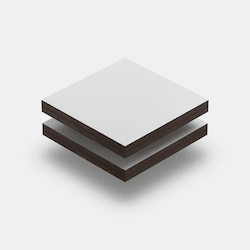 Assortimento HPL Trespa bianco