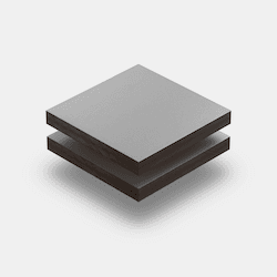 Assortimento HPL Trespa grigio