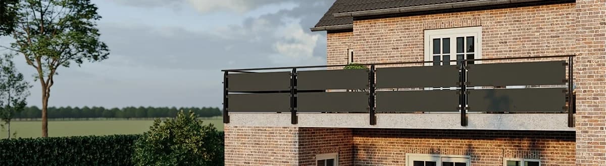 Rivestimento per balcone in HPL | Su misura & Consegna rapida