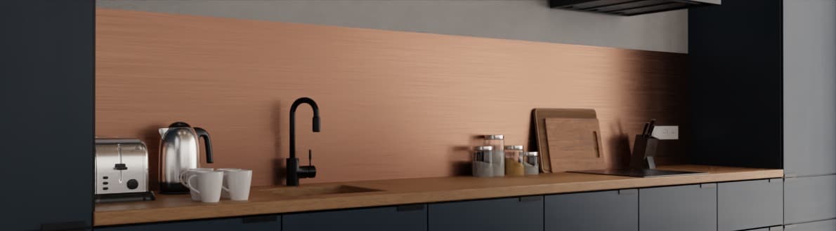 Pannello paraschizzi cucina