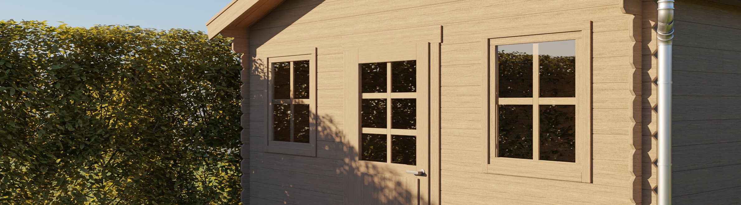 finestra casetta in legno
