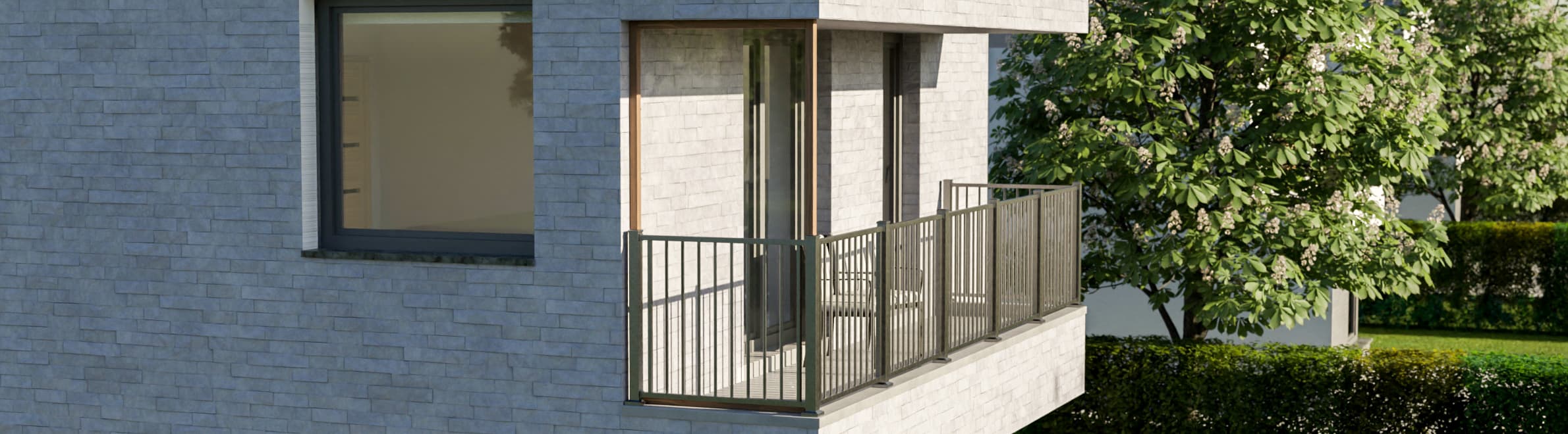 Vetrate per Balcone in plexiglass