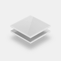 Pannelli plexiglass bianco opalino