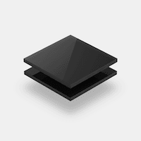 Pannelli plexiglass nero
