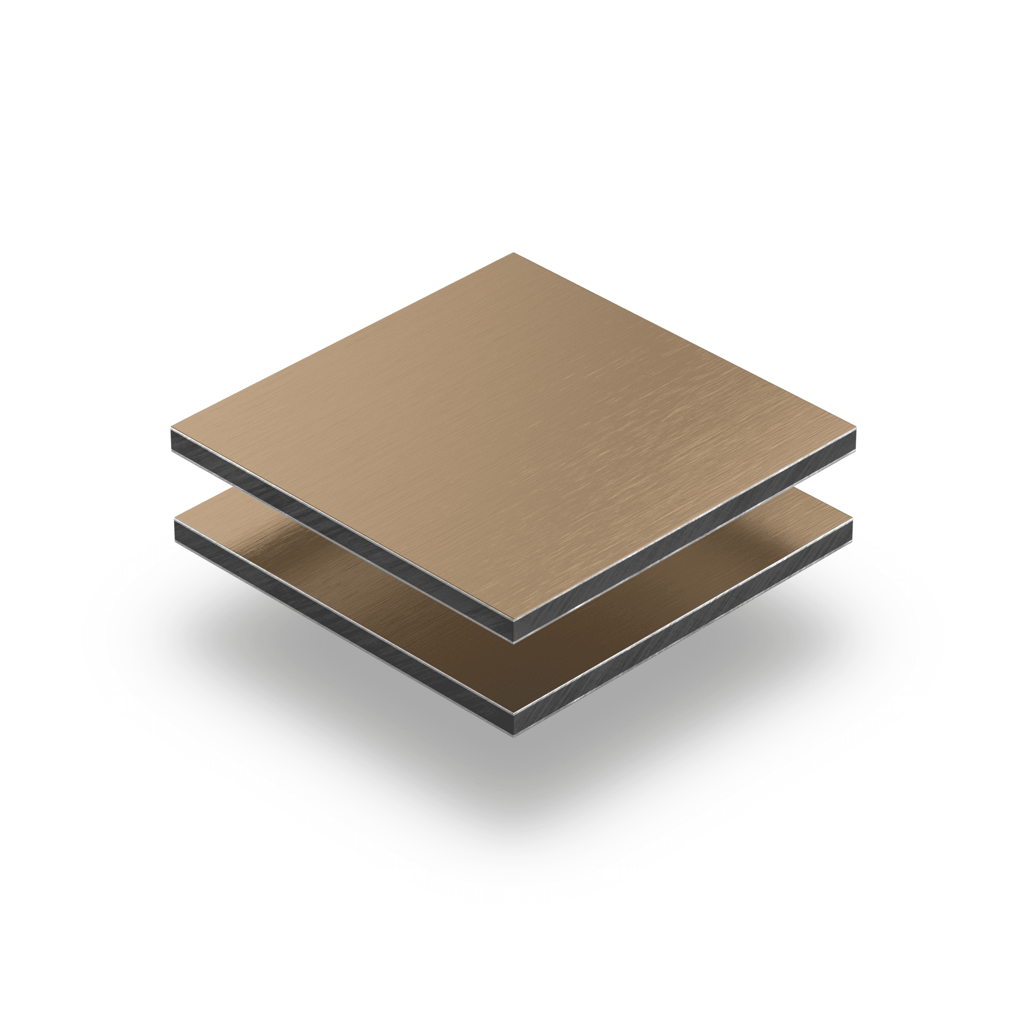 Alupanel bronzo spazzolato