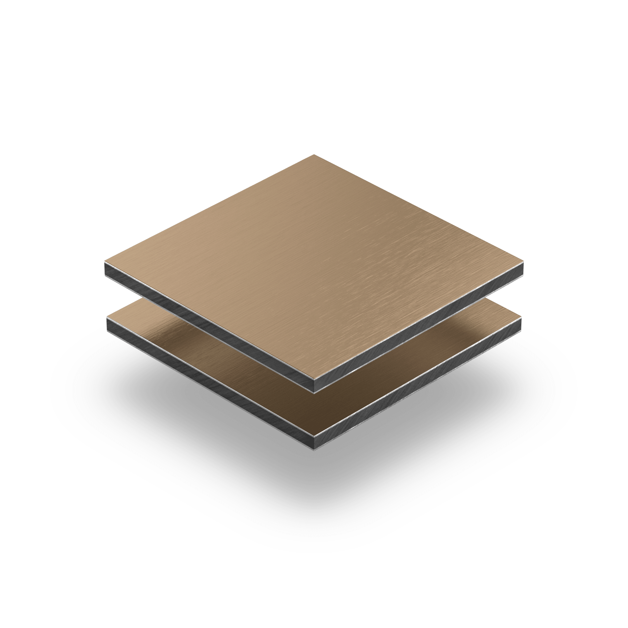 Alupanel bronzo spazzolato