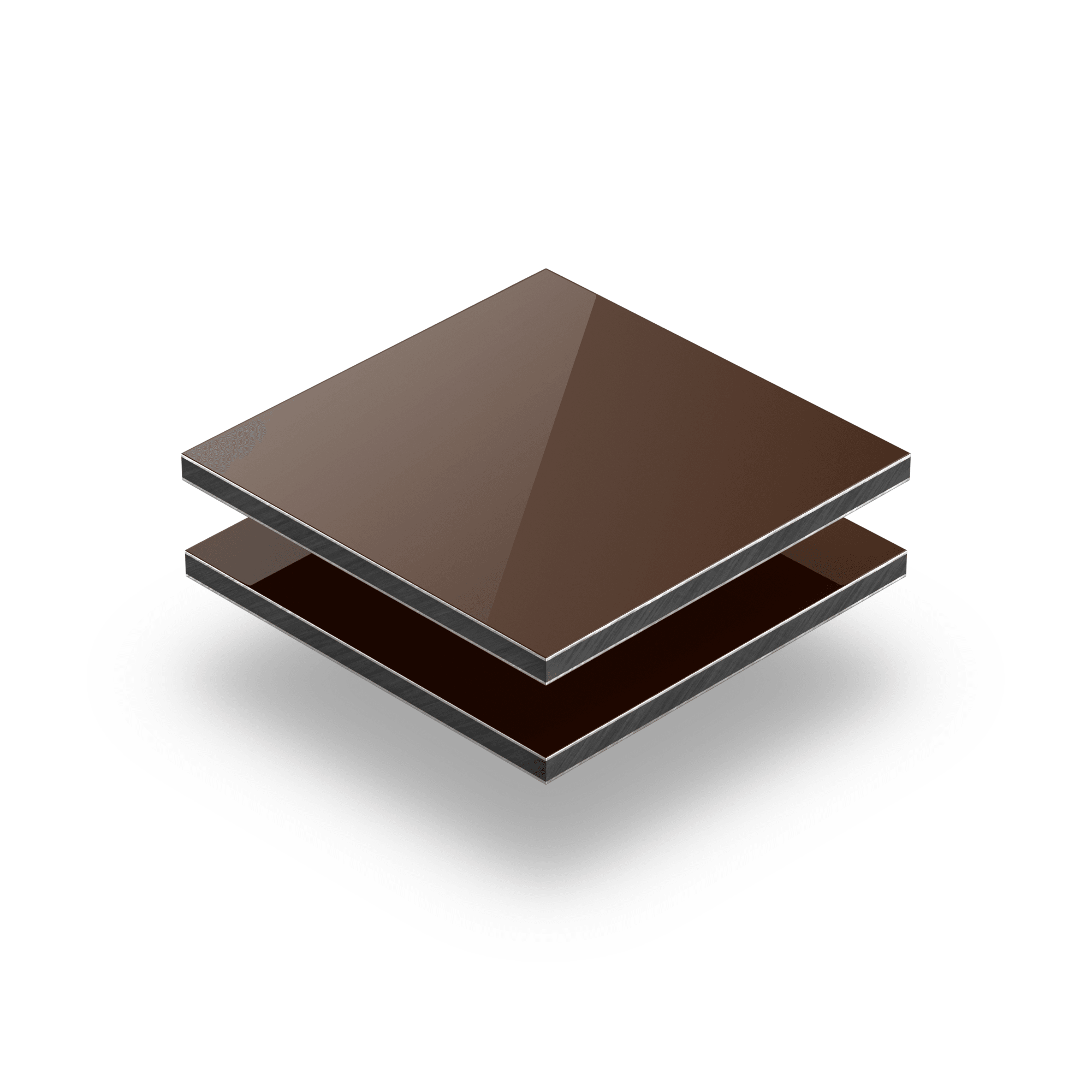 Alupanel marrone RAL 8011