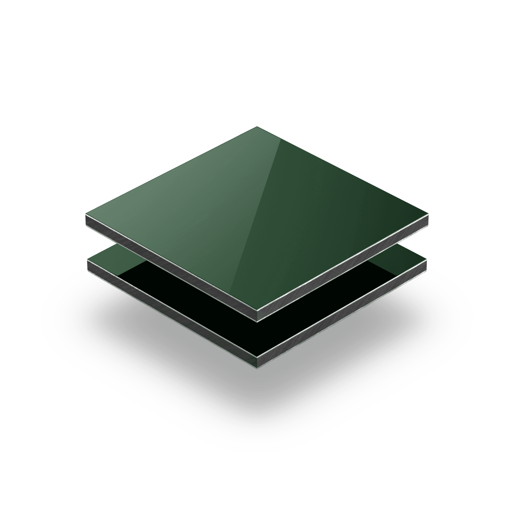 Alupanel verde scuro RAL 6005