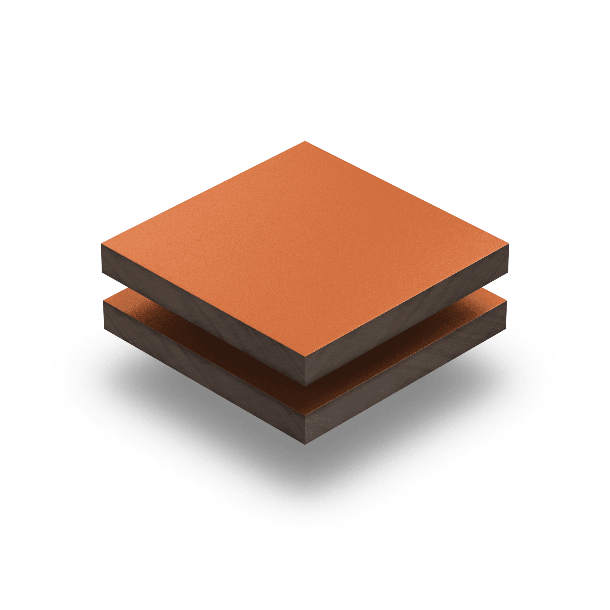 HPL arancio segnale struttura RAL 2010