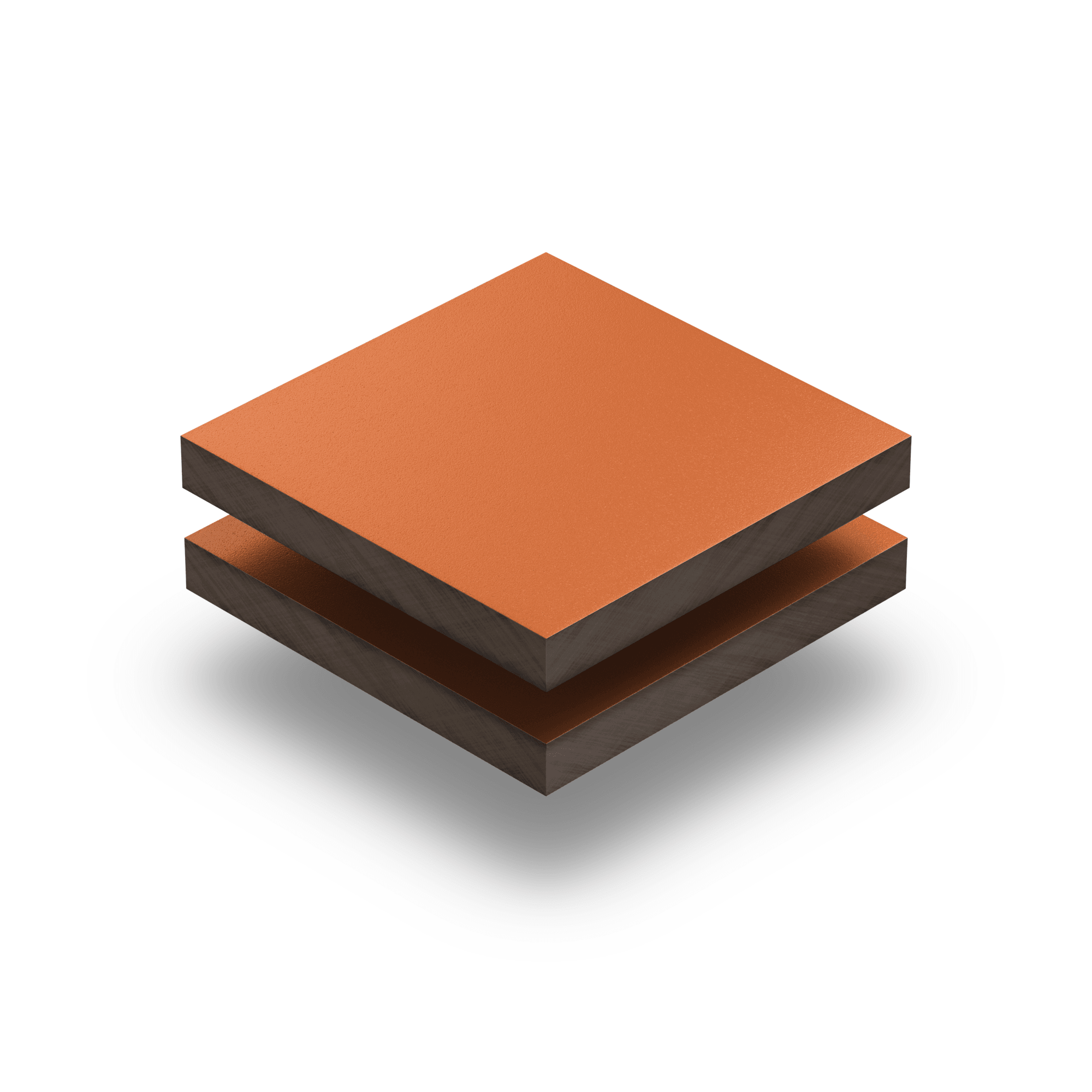 HPL arancio segnale struttura RAL 2010