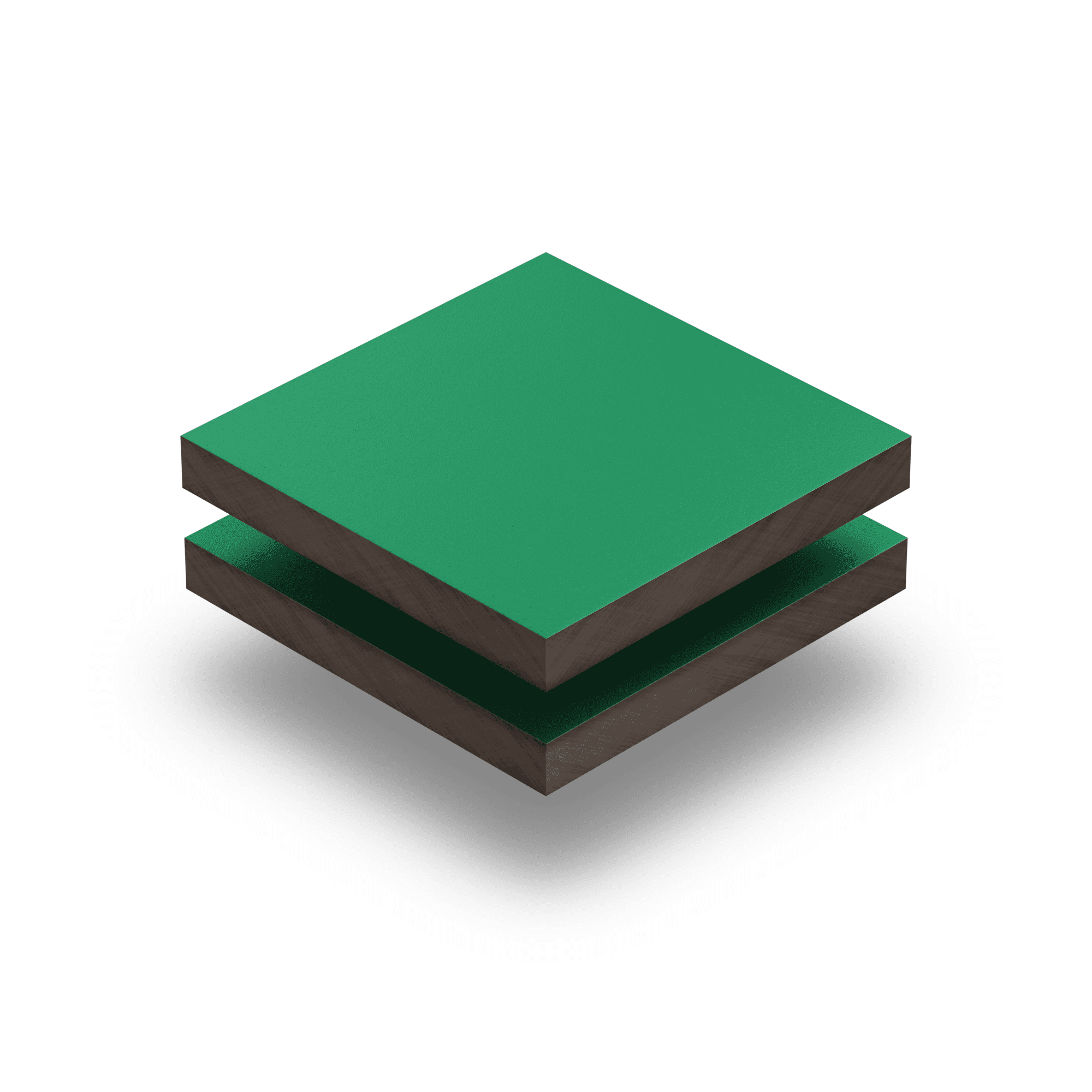 HPL verde segnale struttura 6 mm RAL 6032