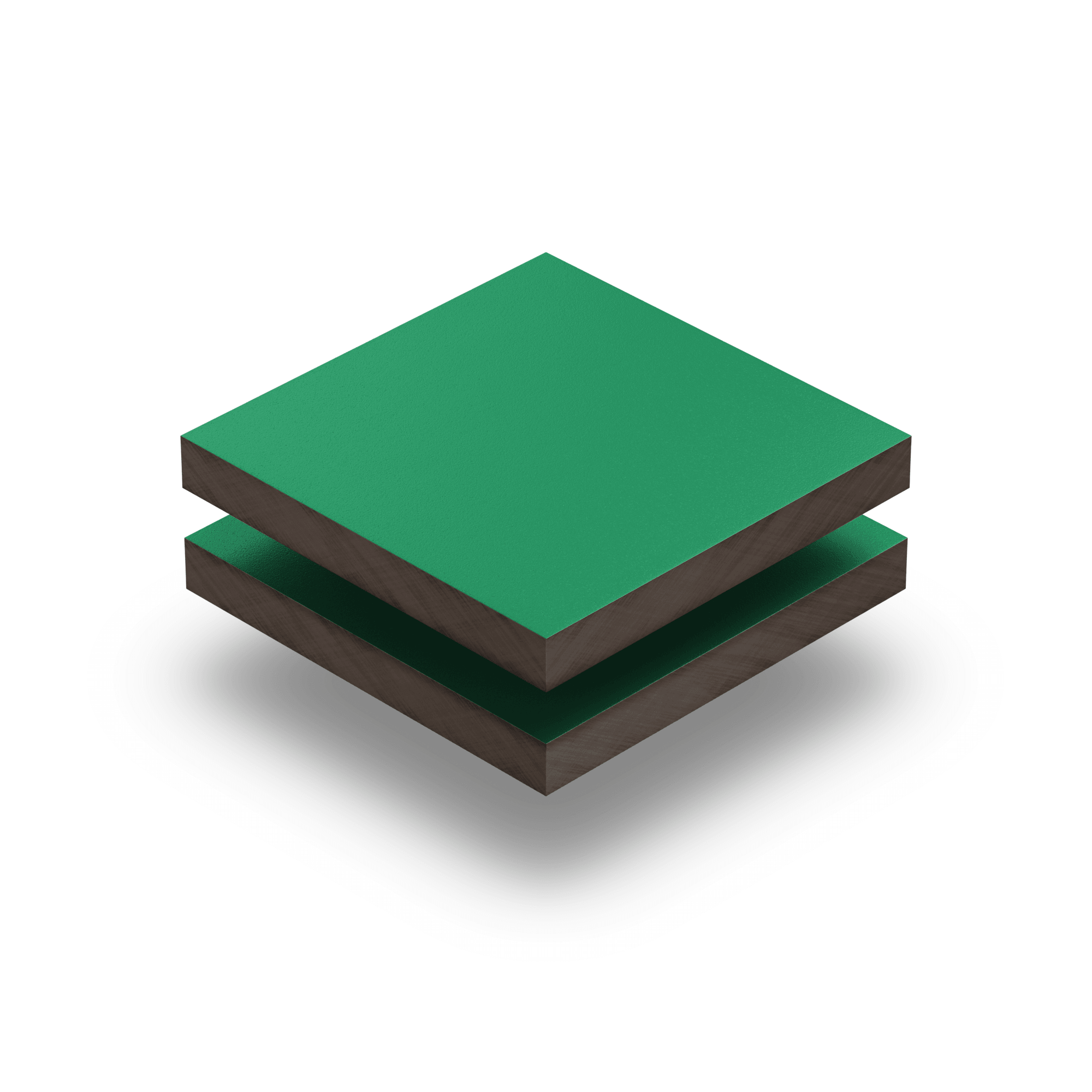 HPL verde segnale struttura 6 mm RAL 6032