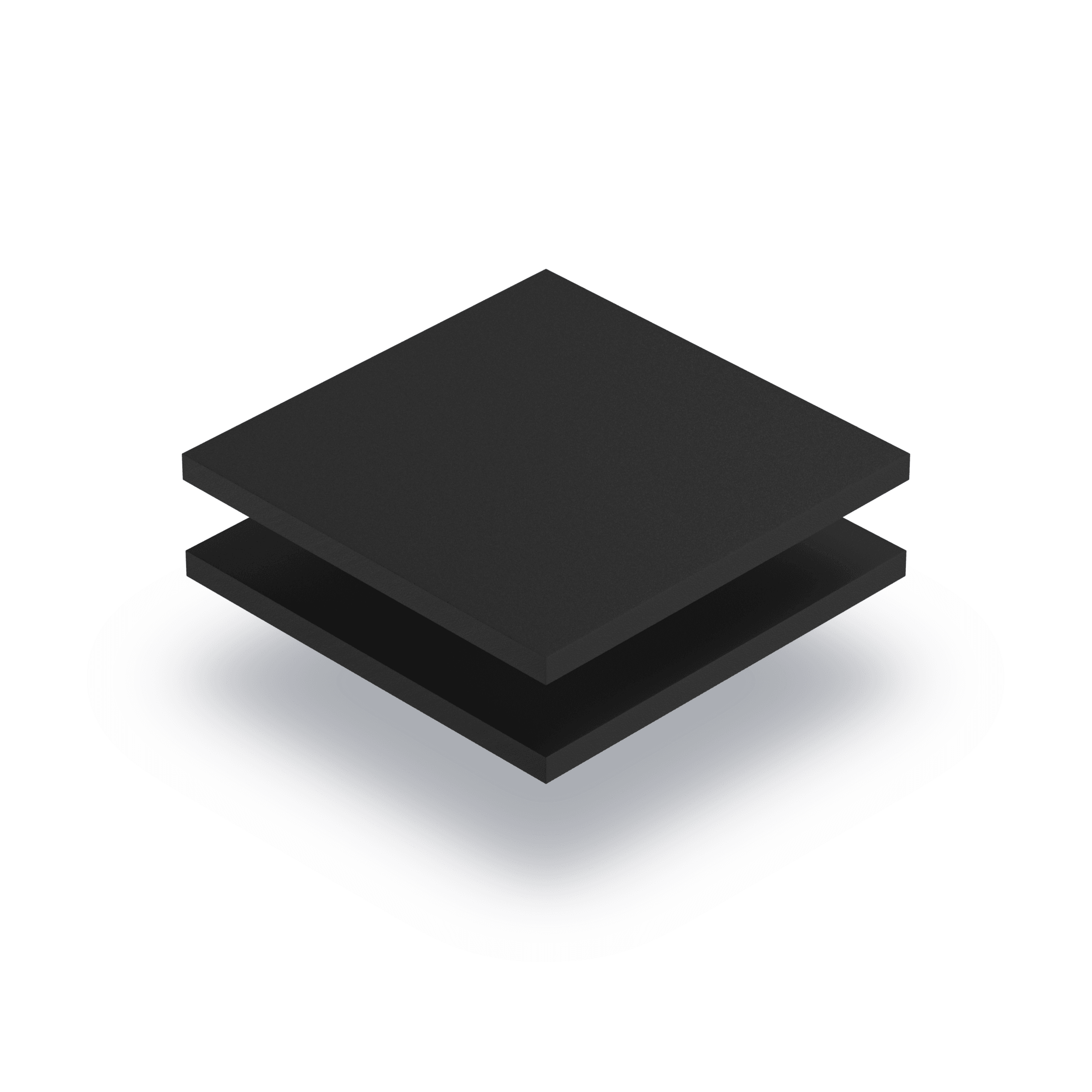PVC espanso nero RAL 9004