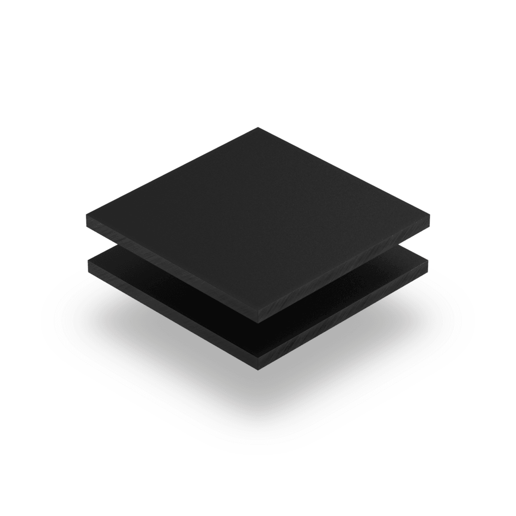 Plexiglass ghiacciato nero