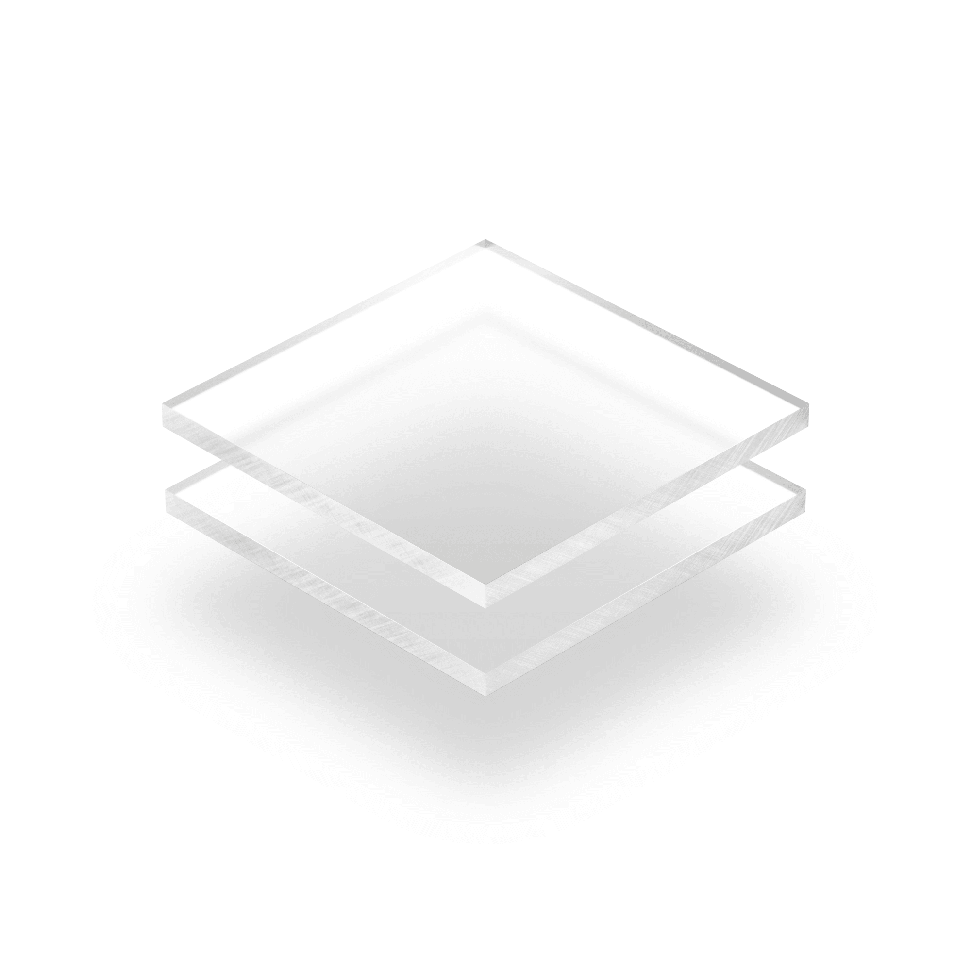 Plexiglass ghiacciato trasparente
