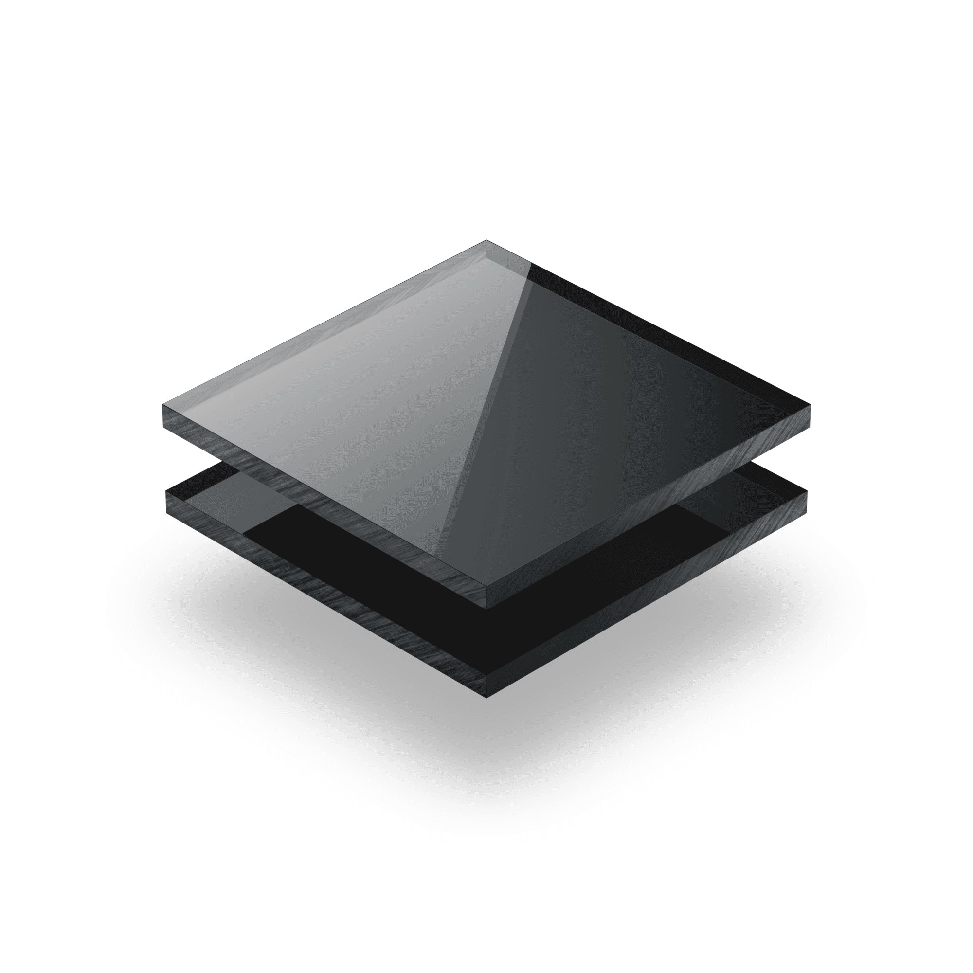 Plexiglass specchio antracite