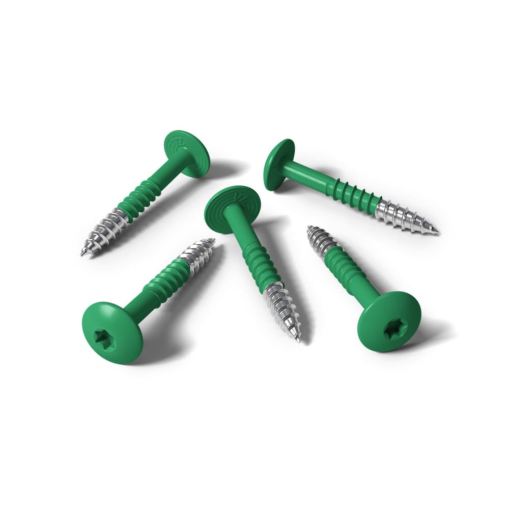 Vite HPL verde segnale RAL 6032 - 25 pezzi