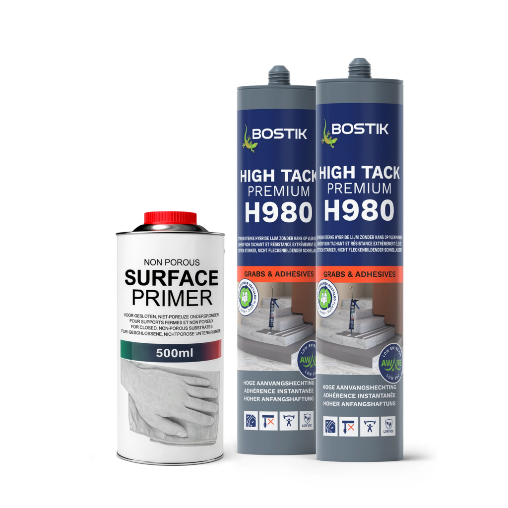 Set colla Bostik High Tack con Non Porous Primer