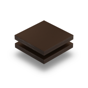 HPL marrone cioccolato struttura RAL 8017