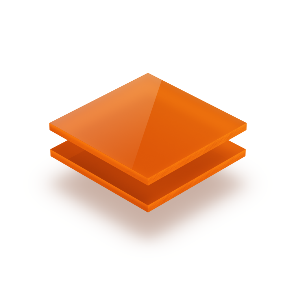 Plexiglass arancione Opal