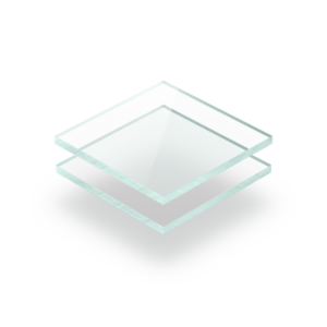 Plexiglass cristallino