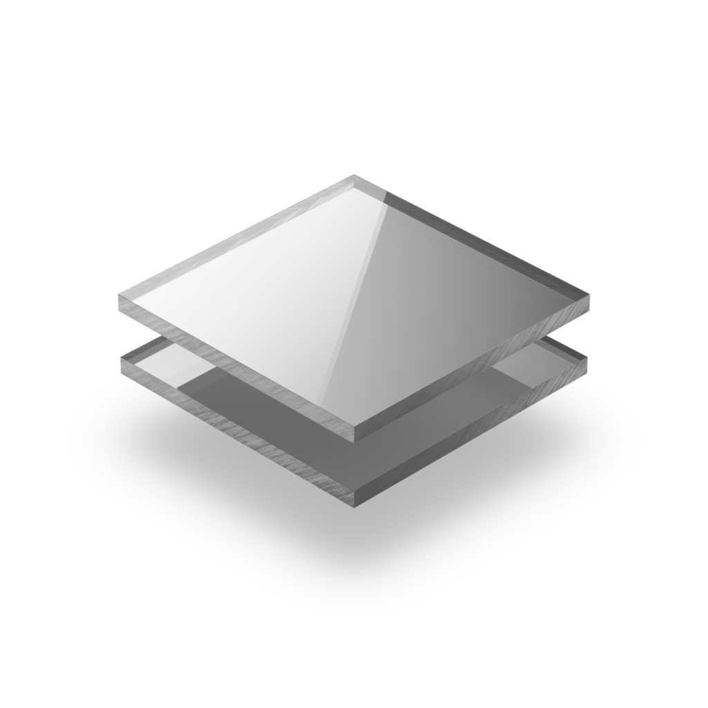 Plexiglass specchio argento