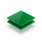 Plexiglass verde Opal