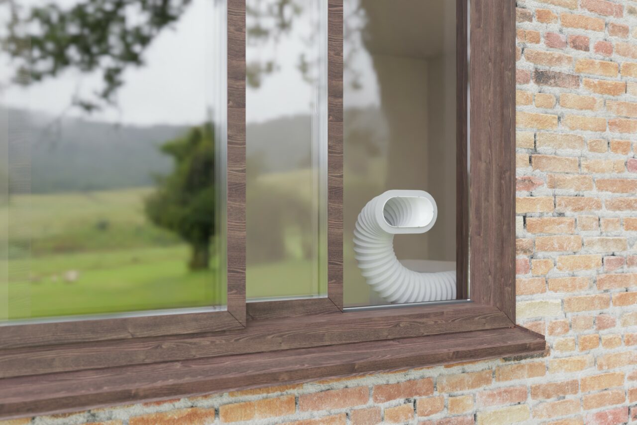 Guarnizione Finestra Per Condizionatore Portatile LOVIGA - 25x56-92cm, Regolabile - Foto 10