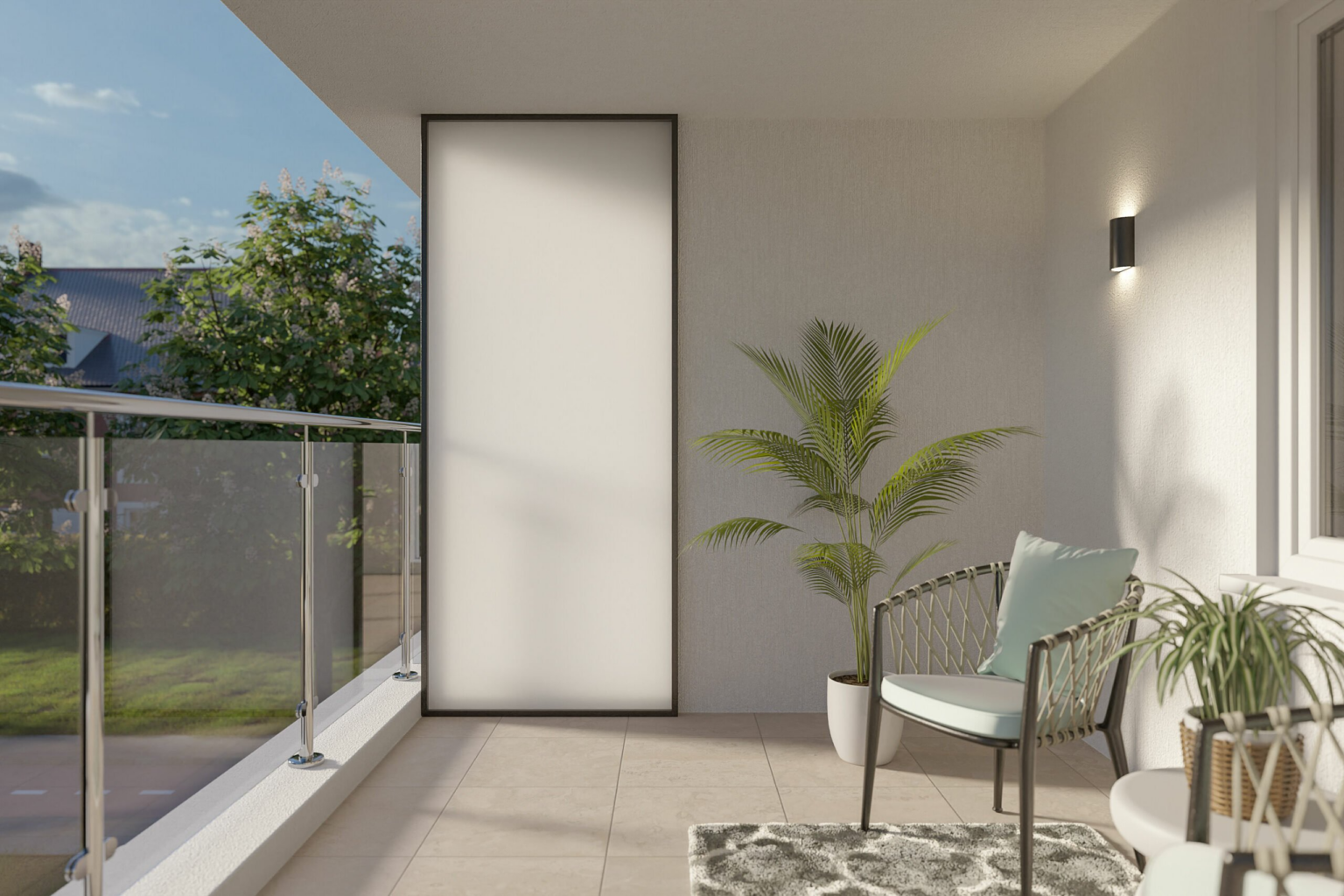 divisori per balconi in pvc