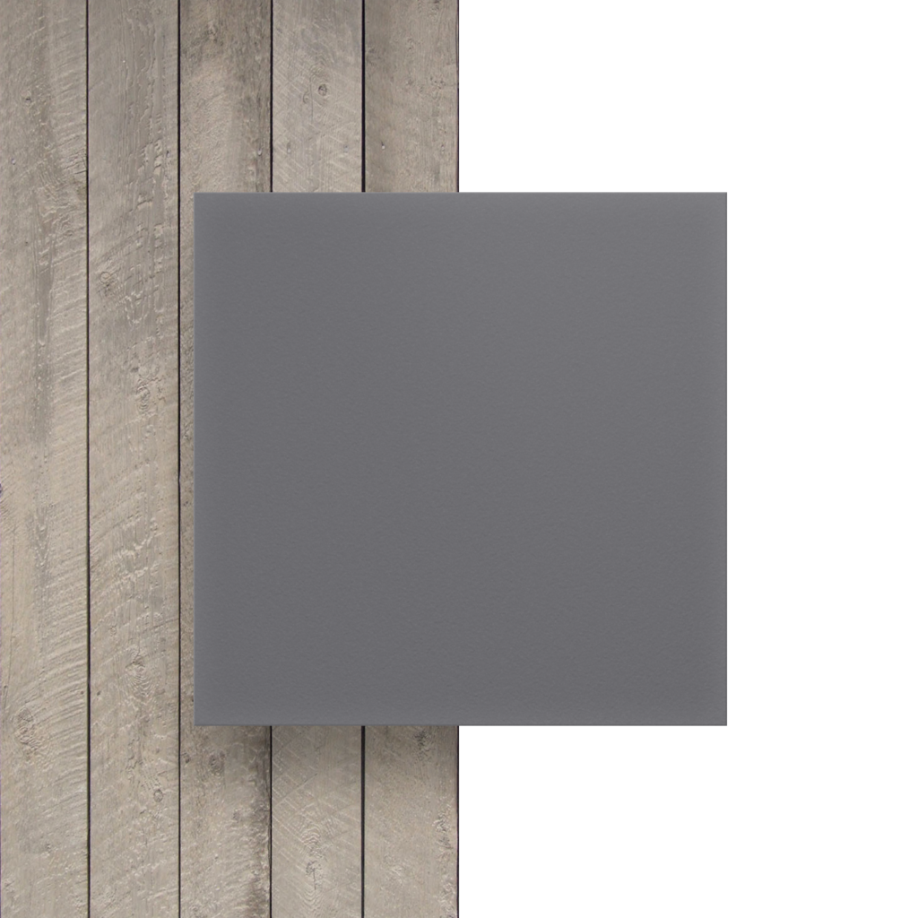 Lettere in plexiglass GS grigio 8mm voorkant mat