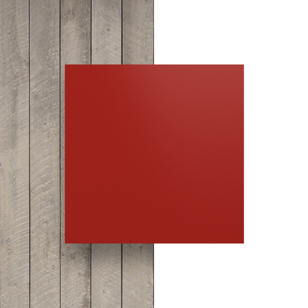Lettere in plexiglass GS rosso segnale 8mm matt