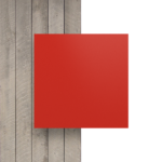 Lettere in plexiglass GS rosso traffico 8mm matt