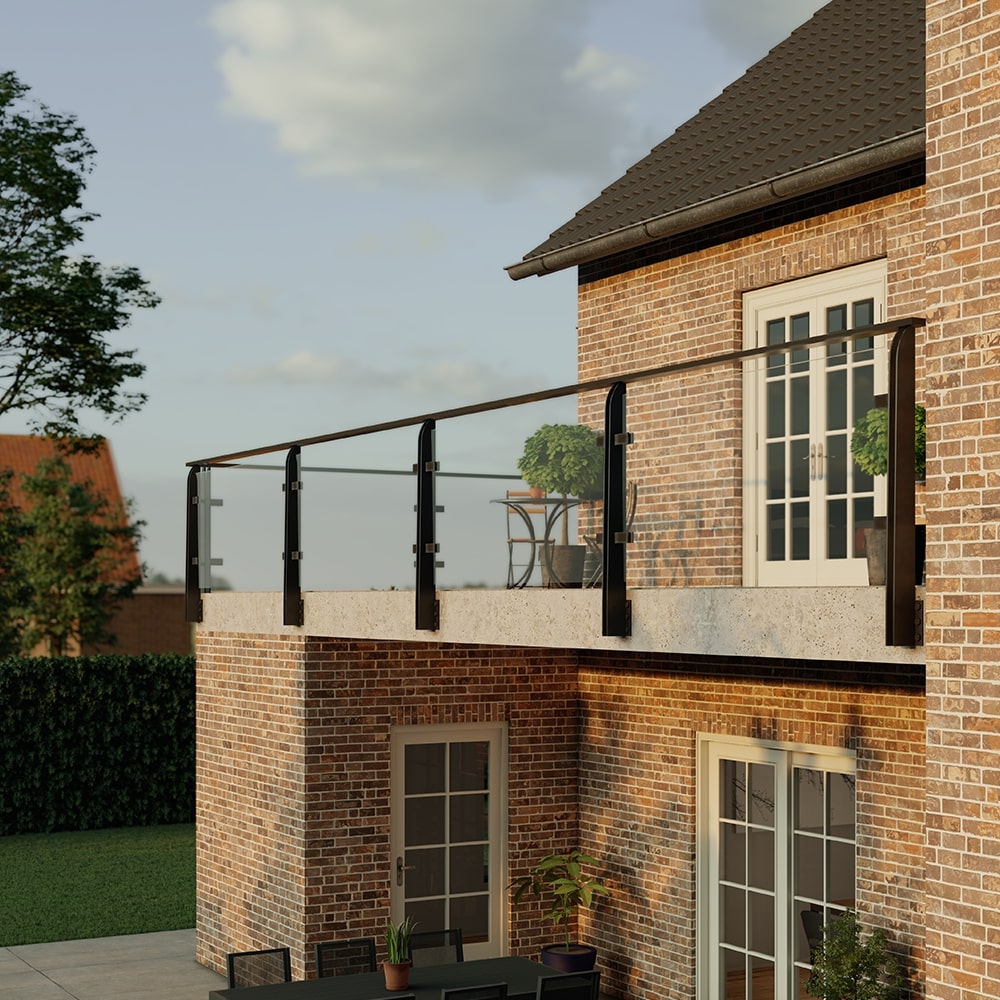 Vetrata per balcone