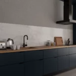 Paraschizzi cucina marmo bianco 3mm - Perfetto su misura