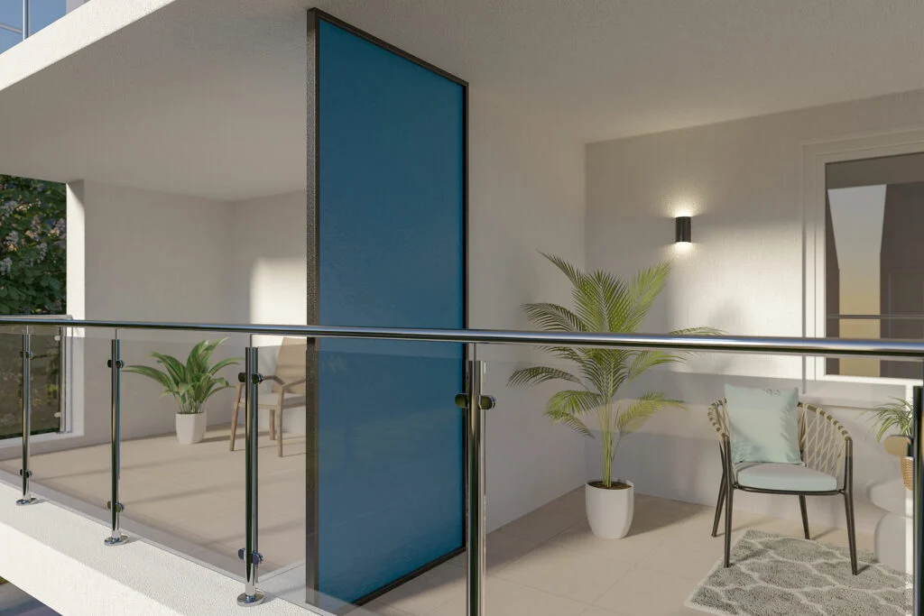 Divisorio per balcone