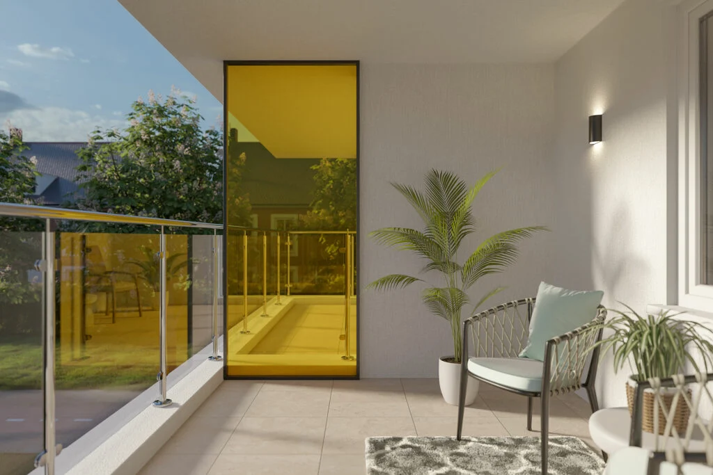 Divisorio per balcone