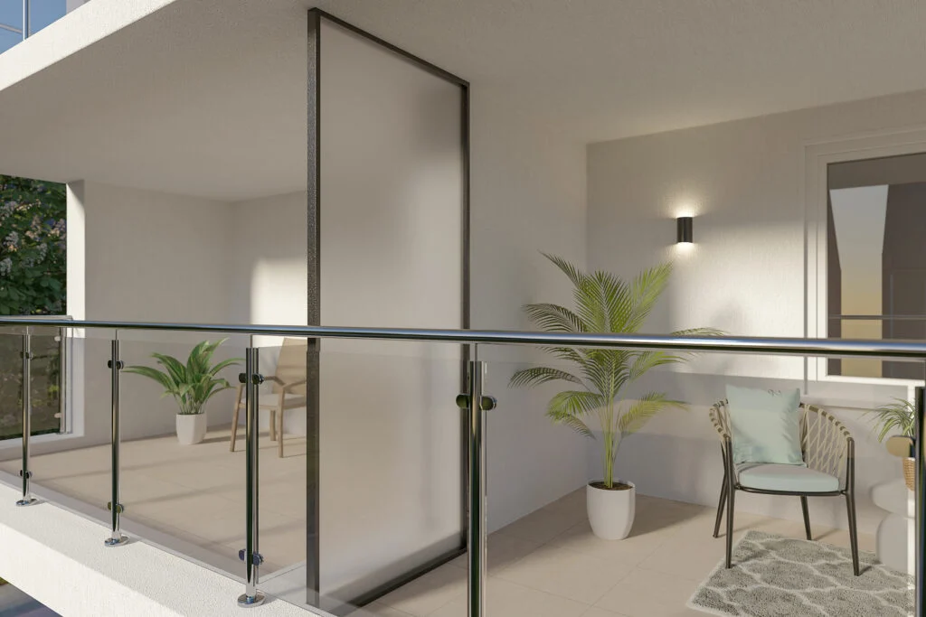 Divisorio per balcone