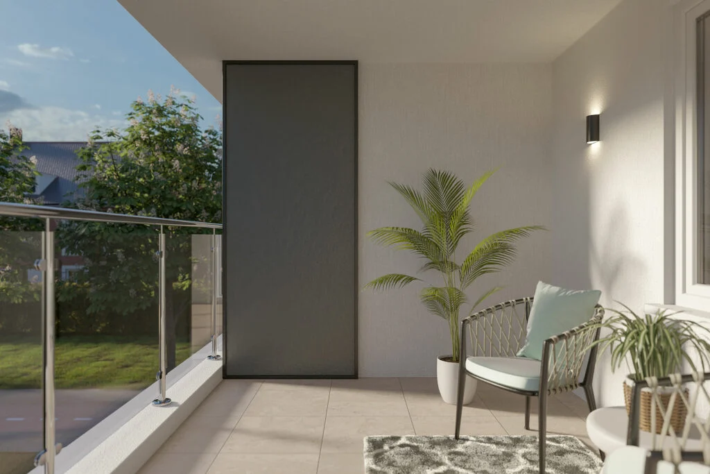 Divisorio per balcone